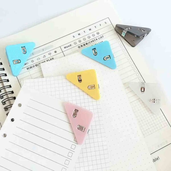 Paper Corner Clip/Triangle File Clip