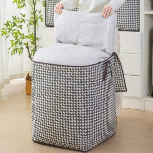 180L Foldable Clothes Organizer/Blanket,Pillows Storage Bag