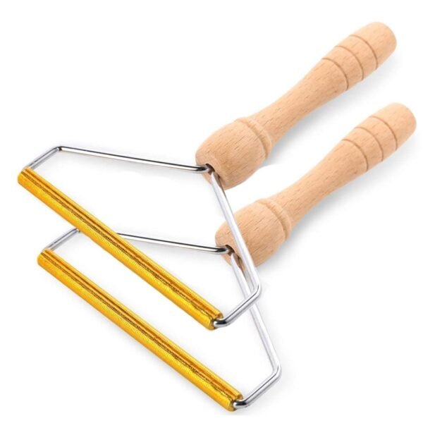 Wooden Lint Remover_ For Clothes/Carpet