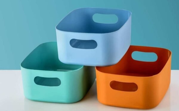 Multipurpose Storage Organizer Box/For Home & Kitchen (Green Color)