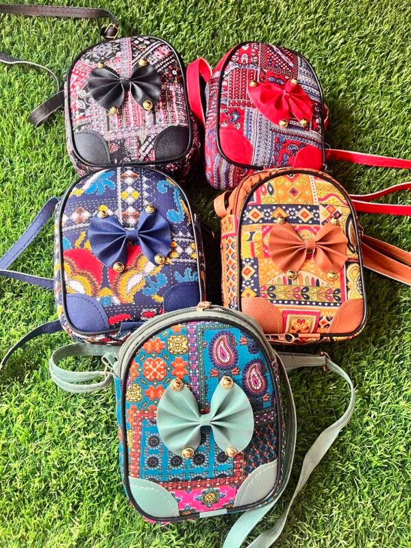 Trendy Kalamkari Cotton Mobile Sling Bag