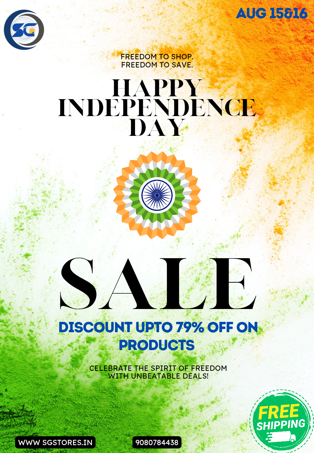 Orange Green and White Grunge Independence Day Sale Instagram Post (1000 x _20250815_121630_0000